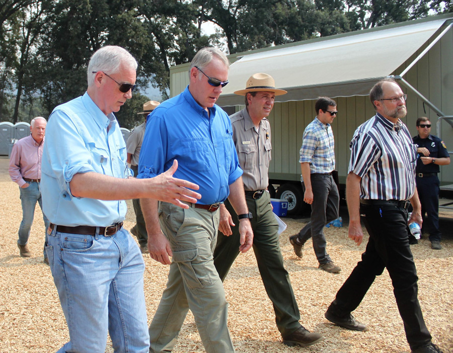 Ferguson Fire Zinke 2 USFS