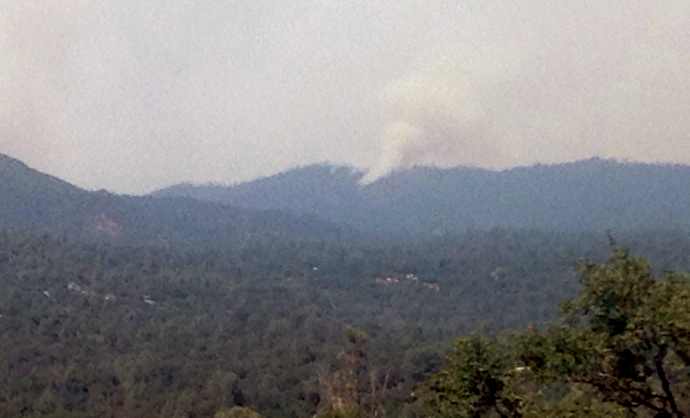 Ferguson Fire creeping south Tim and Gilda Moore