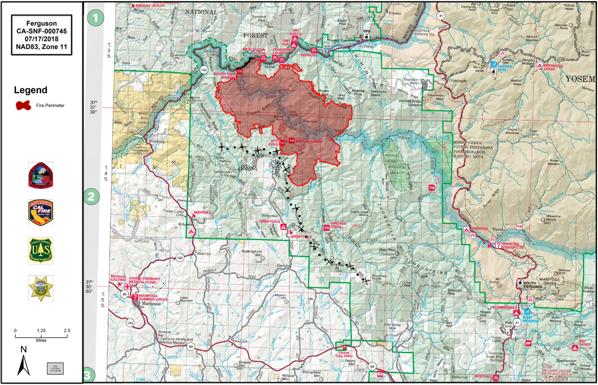 Ferguson fire map tuesdaysmall