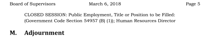 2018 03 06 mariposa county Board of Supervisors Public Agenda march 6 2018 5