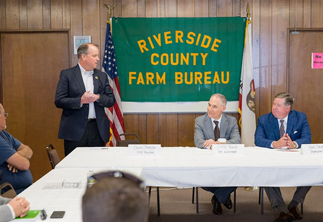 4512 P1EPA scott pruitt california farmers credit epa Eric Vance