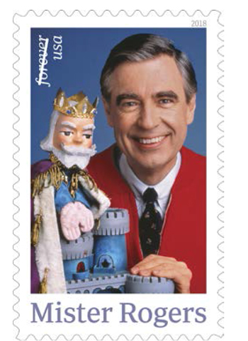 usps mister rogers forever stamp