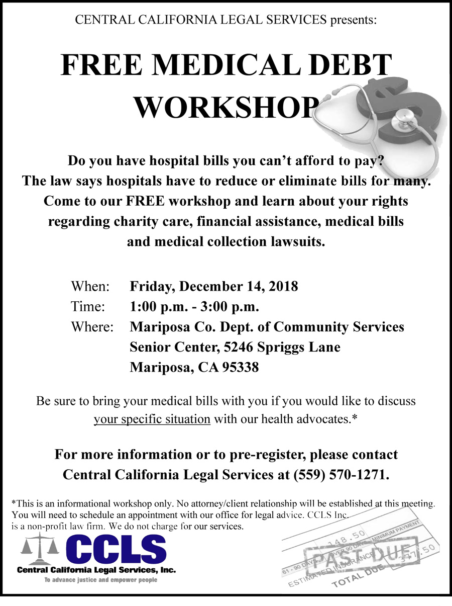 12 14 18 Medical Debt Workshop
