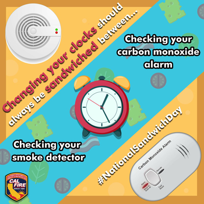 cal fire smoke alarms