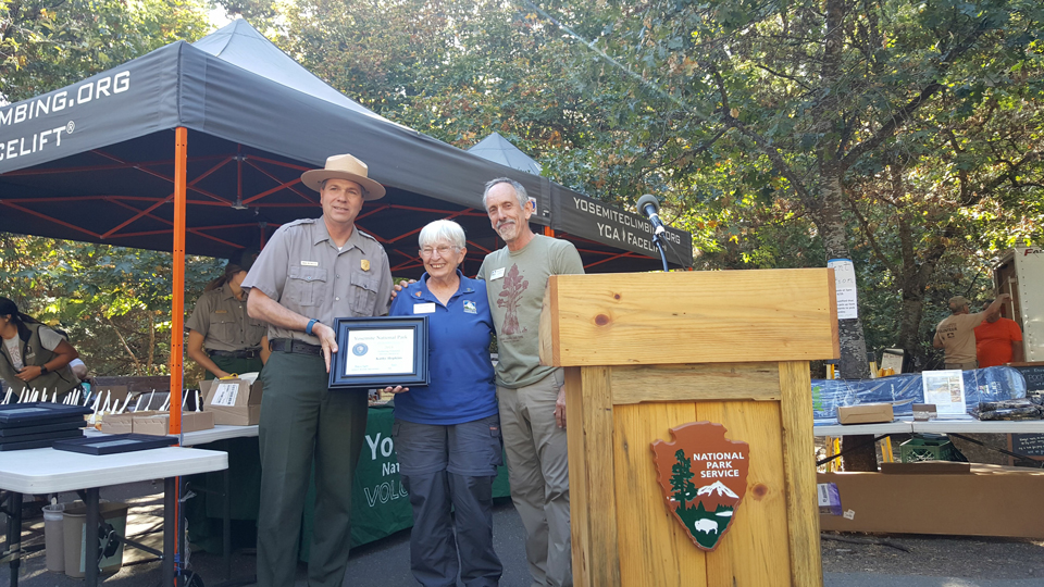 NPS Photo Image 1 Volunteer Kathy Hopkins