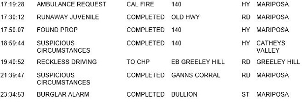 mariposa county booking report for october 30 2018.2