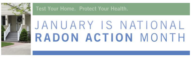 radon month january national