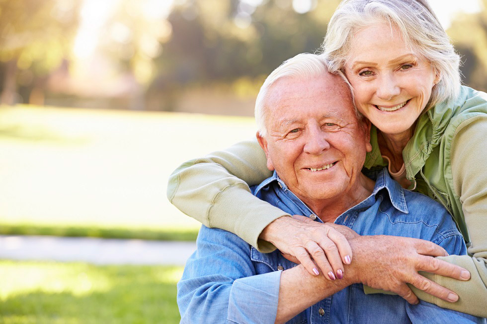 senior caucasian couple