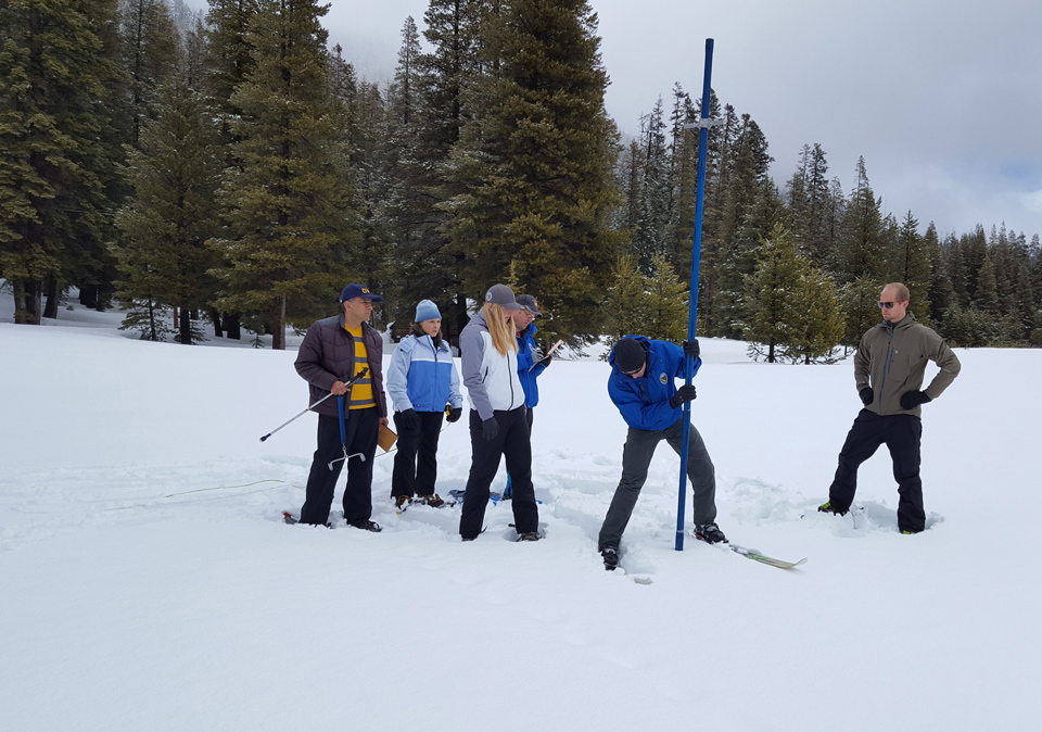 April 2 DWR snow survey