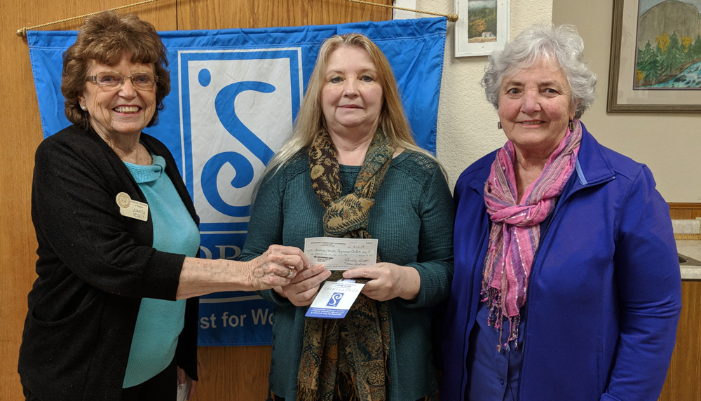 Soroptimist helping hands 2019