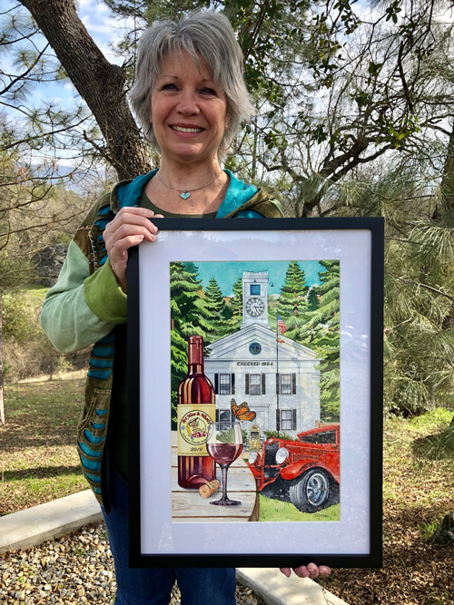 Yosemite Mariposa Rotary Art Winner