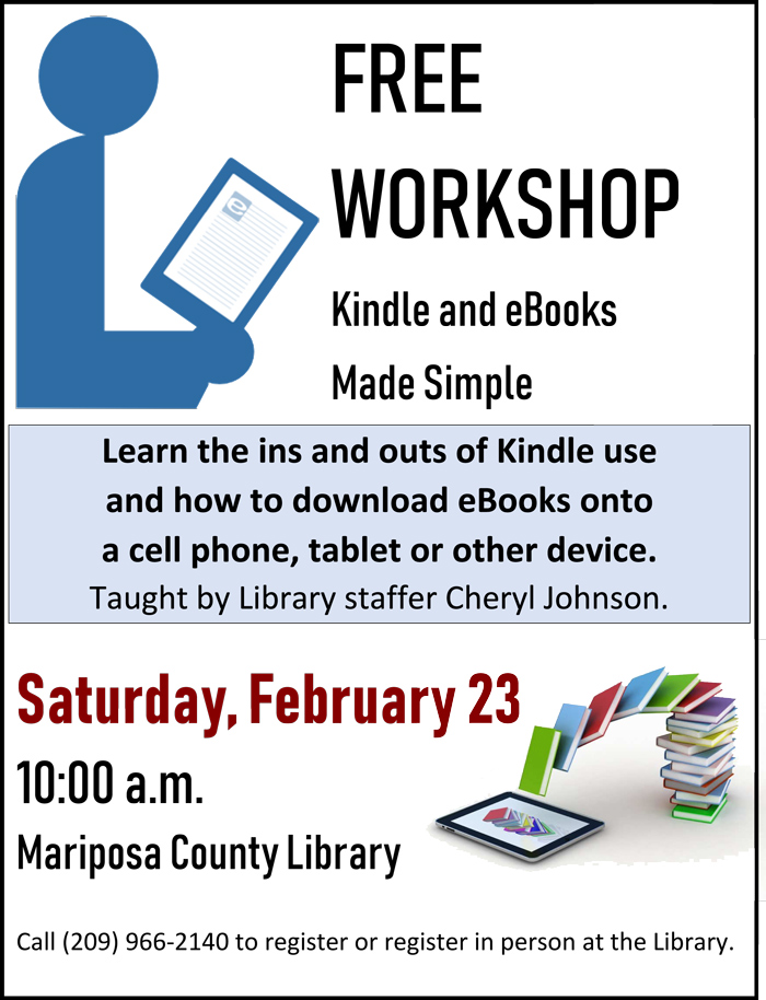 2 23 19 Mariposa Library Kindle eBook