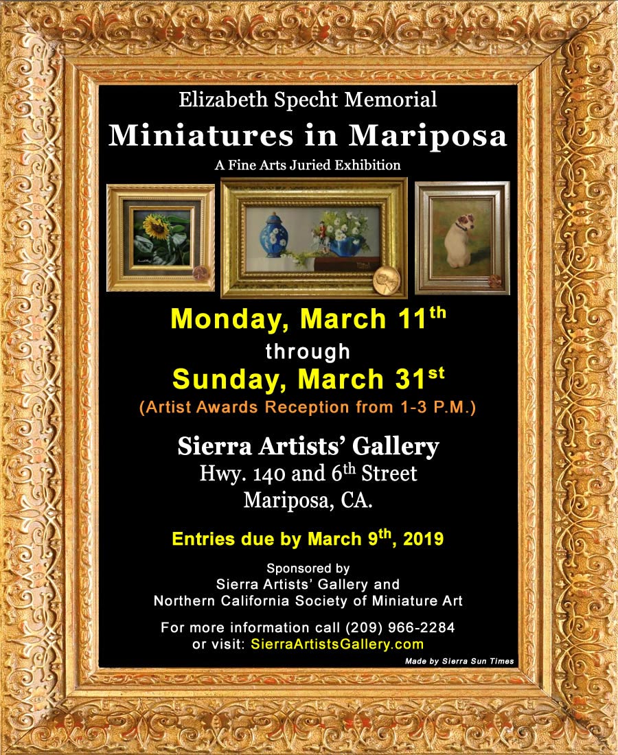 2019 Miniatures in Mariposa