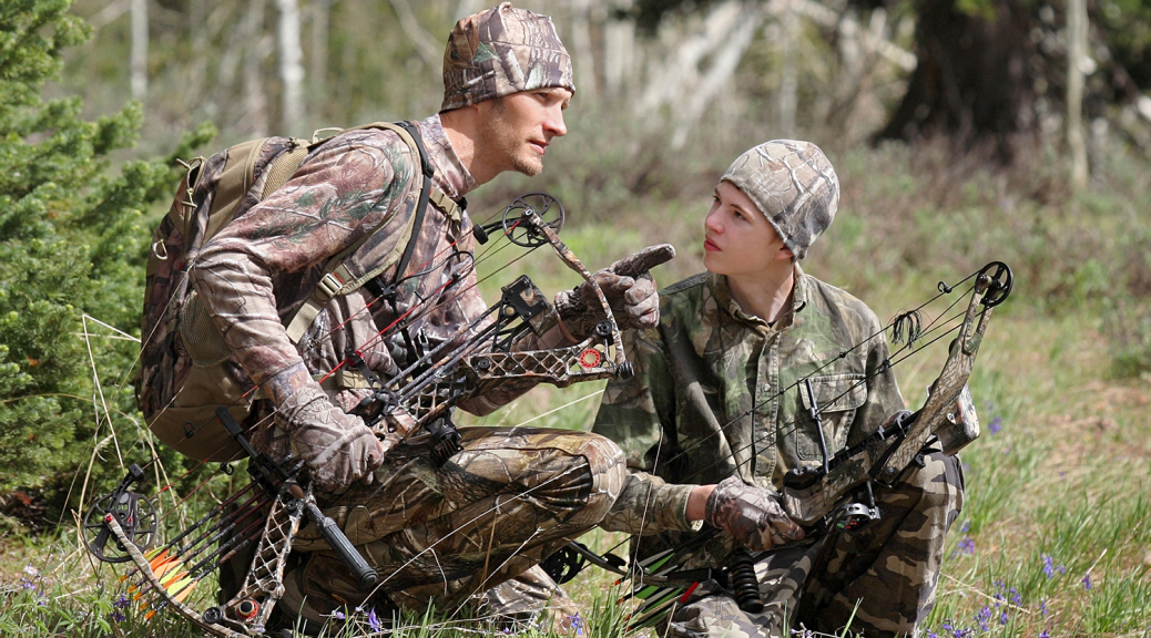 father son archery
