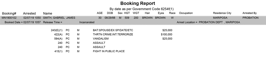 mariposa county booking report for february 7 2019