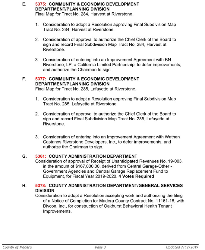 2019 07 16 BOS Public Agenda 3