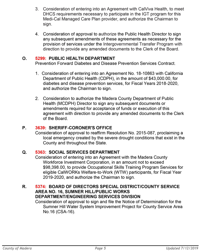 2019 07 16 BOS Public Agenda 5