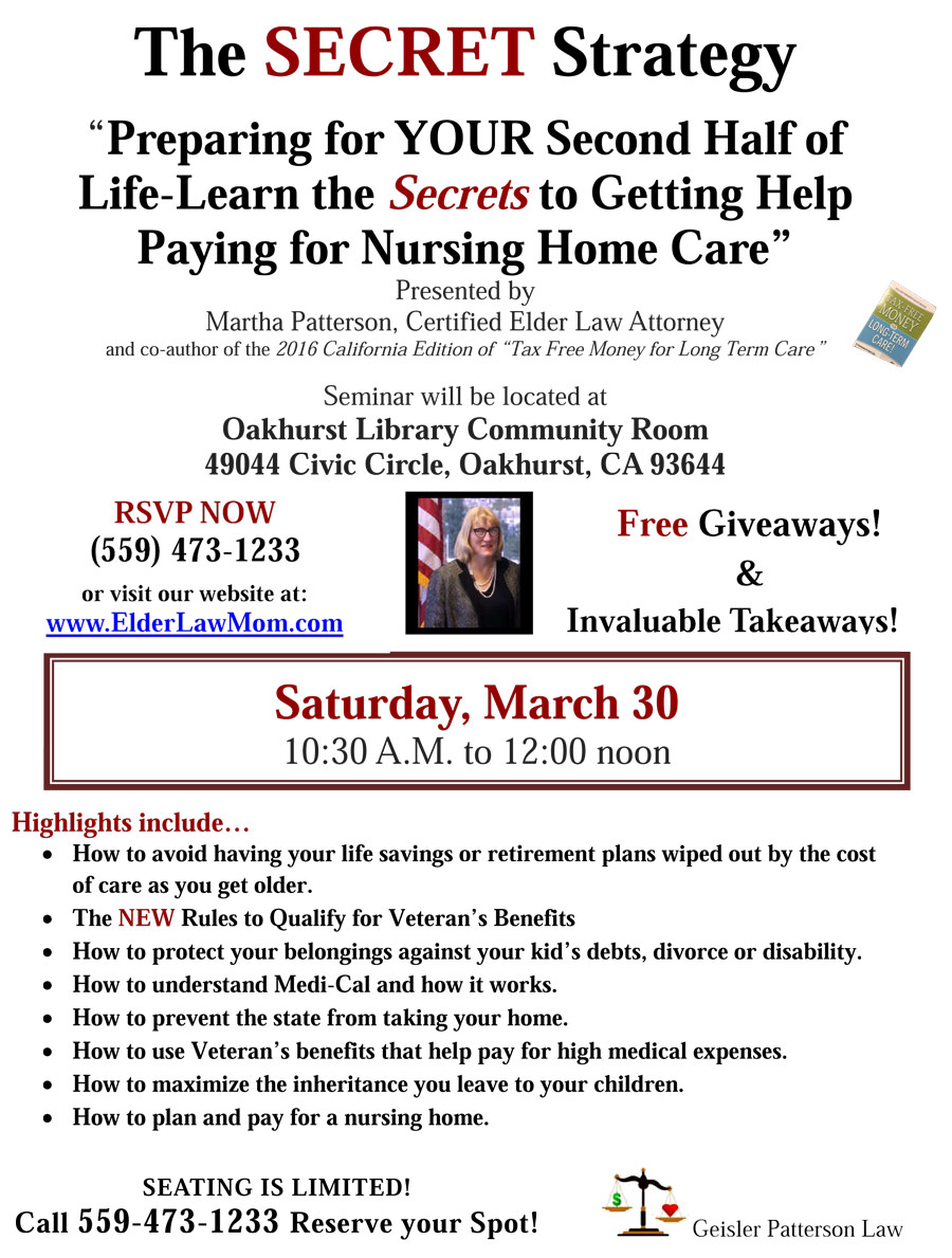 3 30 19 Secret Strategy M Patterson