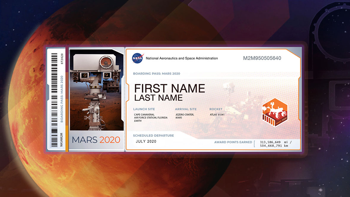 nasa mars2020 sendname home