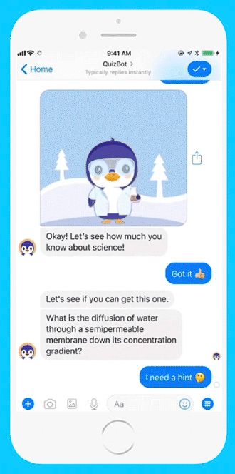 quizbot penguin