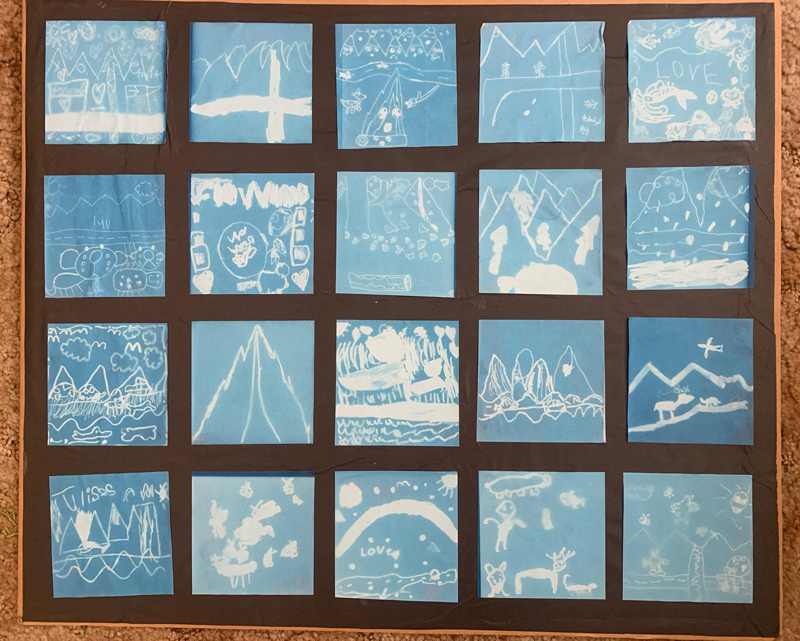Group Art 1st Place Yosemite Love Lee Vining Elementary School