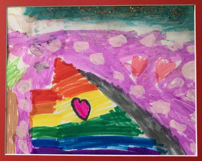 TK 1st Place Tie Sutsie Ludwig The Picture of Half Dome Yosemite Valley School