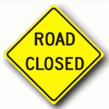 road closed cal trans