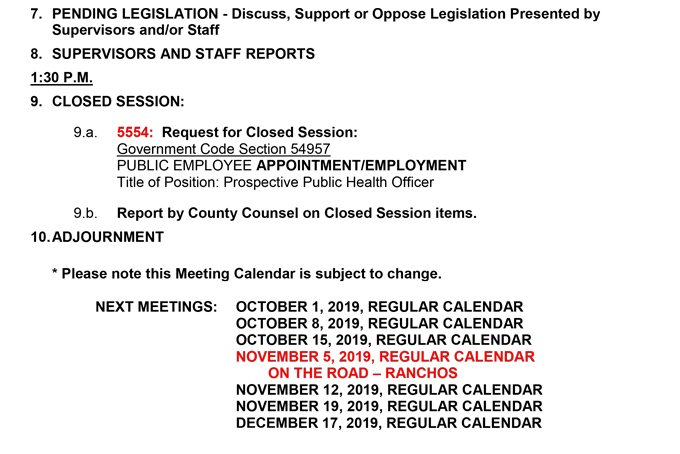 2019 09 17 BOS Public agenda 5
