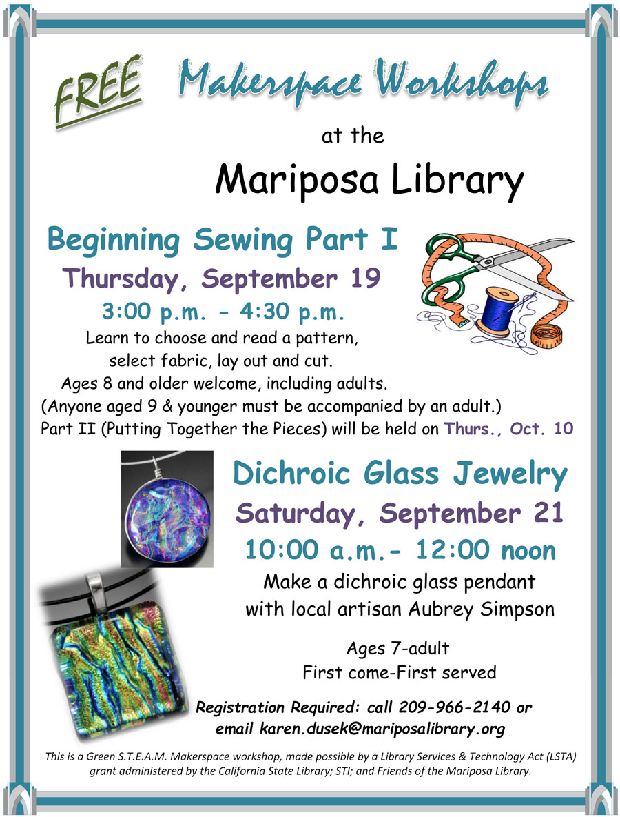 9 19 19 sewing and dichroic glass wkshps