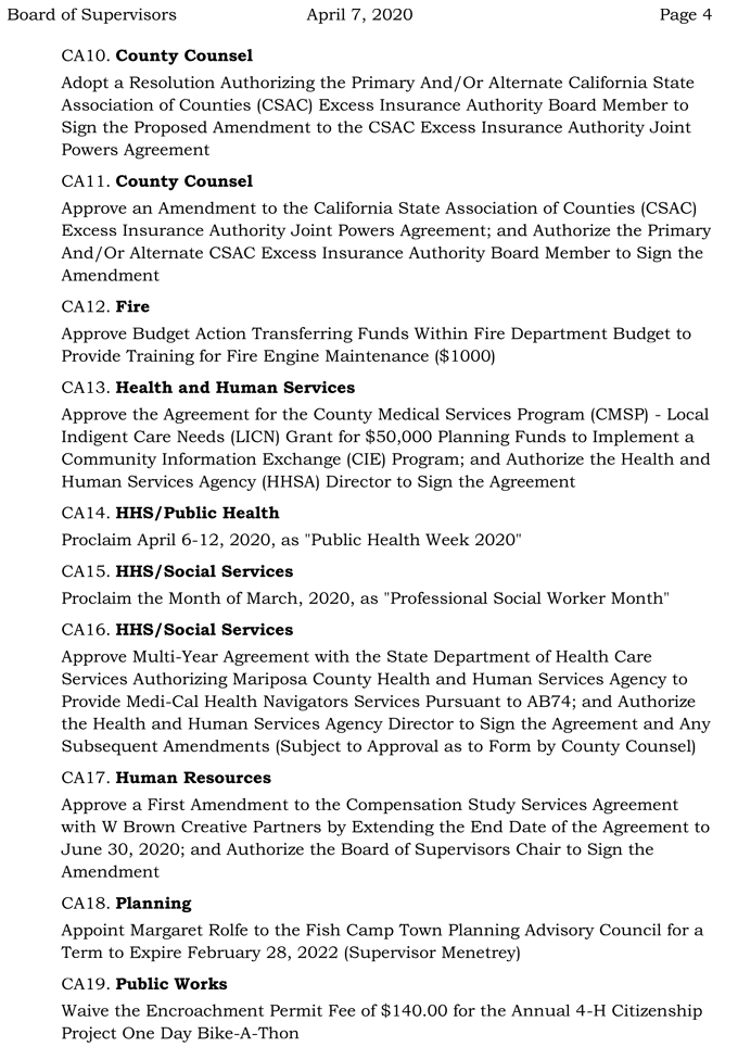 2020 04 07 Board of Supervisors Agenda 4
