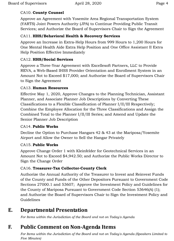 2020 04 28 Board of Supervisors agenda 4