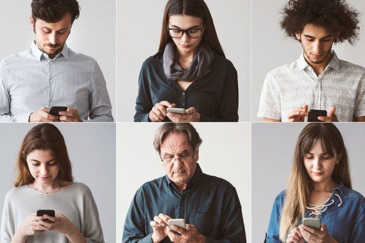 Contact tracing phones