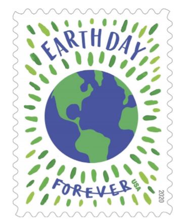 usps earth day forever stamp