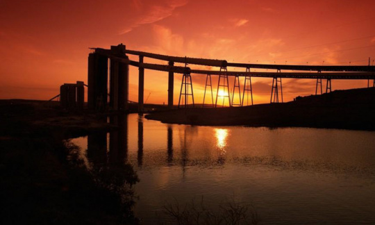 coal wyoming blm sunset