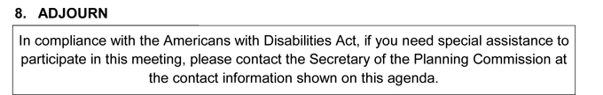 2020 02 28 Planning Commission agenda 2