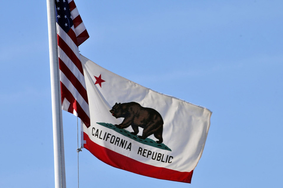 california state flag