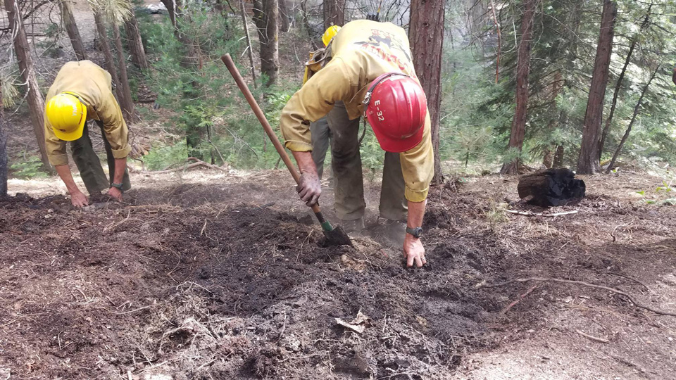 yosemite fire cold trailing