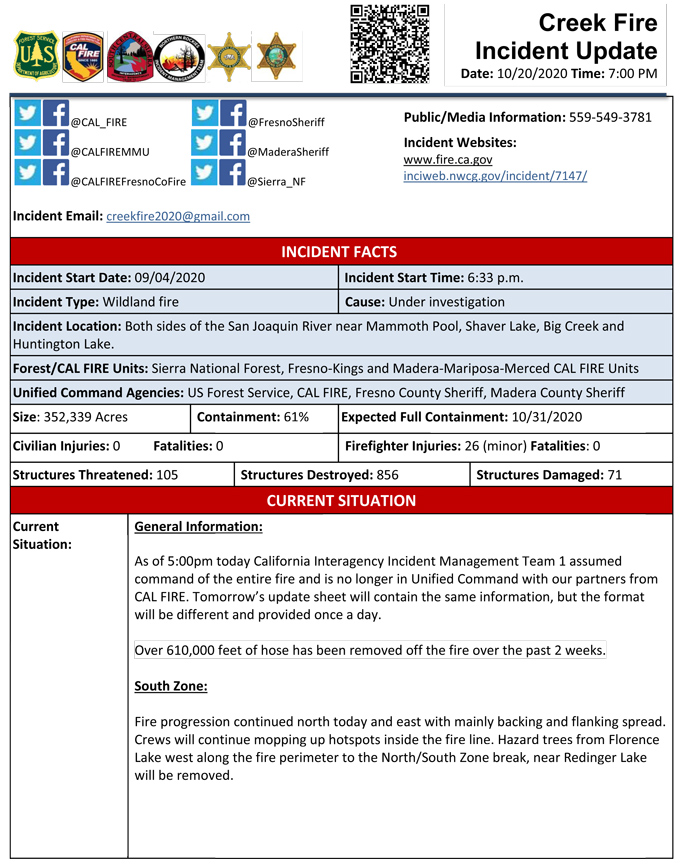 10 20 20 Creek Fire PM 1