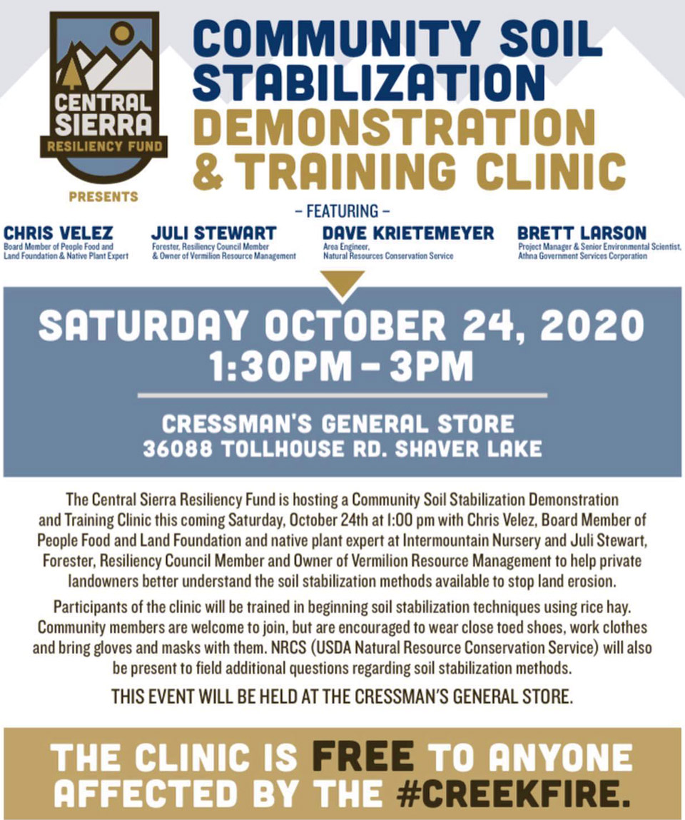 Central Sierra Resiliency