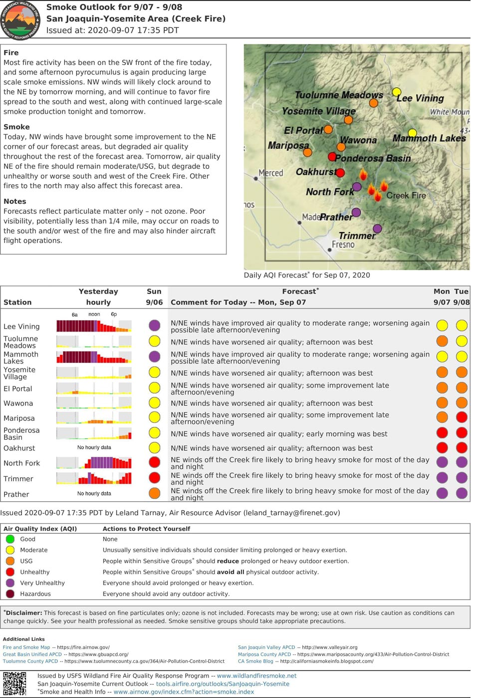 9 7 2020 smoke outlook