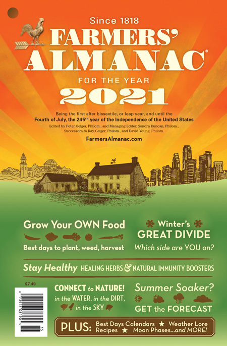 farmer cover 2021 US Farmers Almanac Cover Media