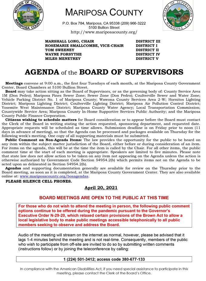 2021 04 20 Board of Supervisors 1
