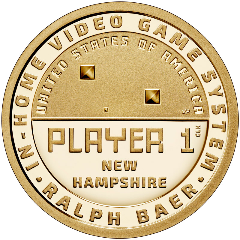 2021 american innovation one dollar coin new hampshire proof reverse