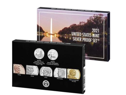 us mint silver proof set 2021