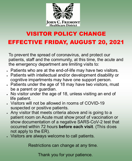 JCF notice