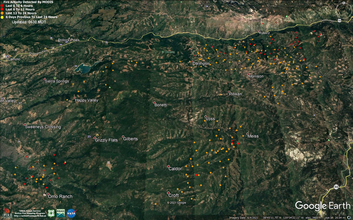 caldor822modis