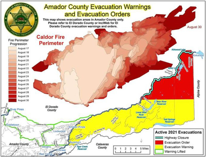 caldor830 EVACmap