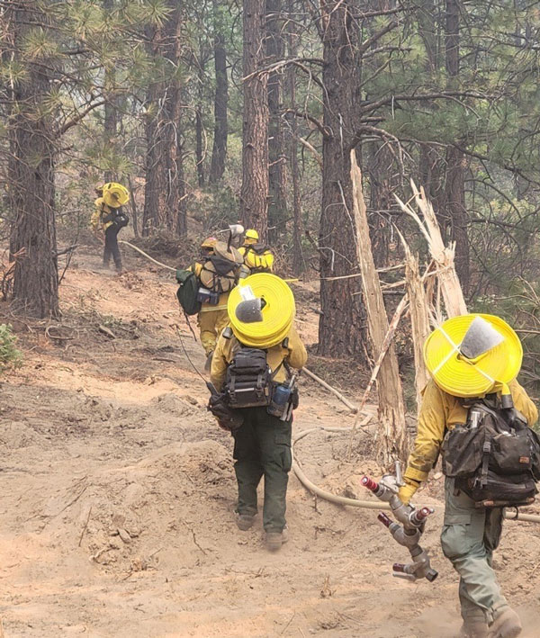 dixie fire crews