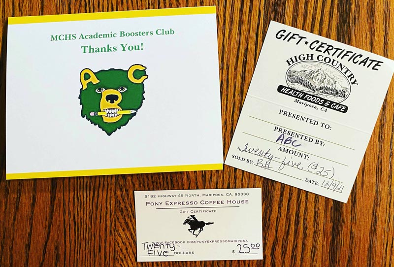 ABC gift cards