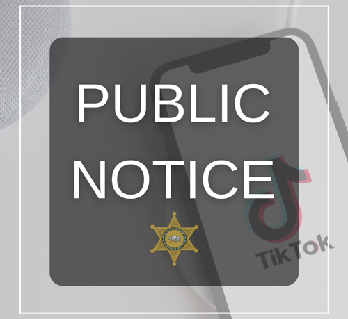 MCSO Tik Tok